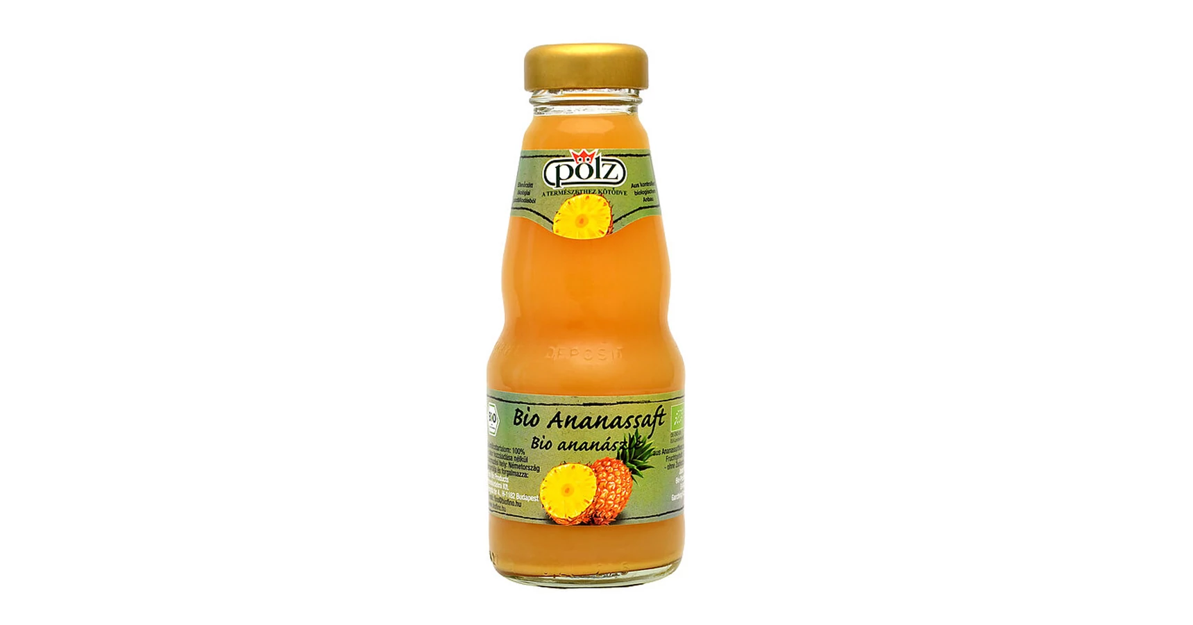 Pölz Ananászlé Bio 100%, 200ml | Vitaflex