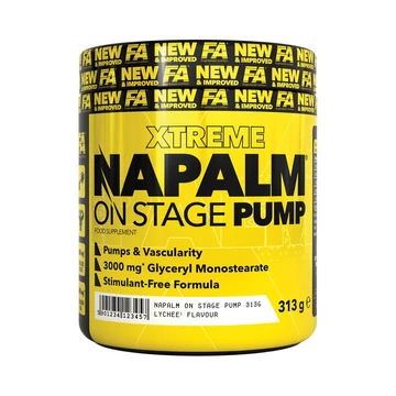 NAPALM On Stage Pump & Protein 313 g Lychee