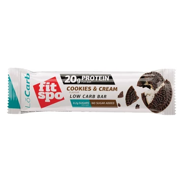 FitSpo Low Carb Protein bar 60 g Cookies & Cream