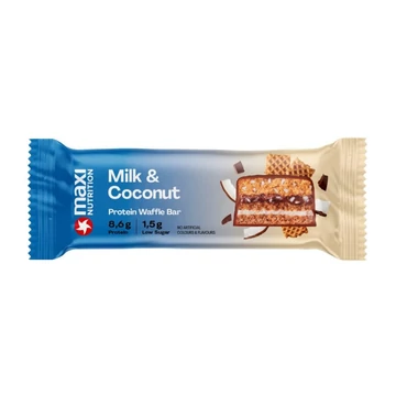 MAXI NUTRITION Protein Waffle Bar - Milk &amp; Coconut 40g