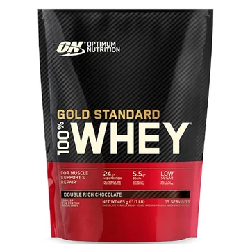 Optimum Nutrition Gold Standard 100% Whey Double Rich Chocolate 450g Optimum Nutrition Gold Standard 100% Whey Double Rich Chocolate 450g