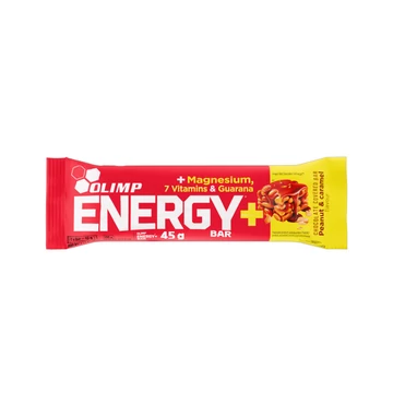 OLIMP SPORT Energy+ Magnesium Bar - Peanut Caramel 45g OLIMP SPORT Energy+ Magnesium Bar - Peanut Caramel 45g