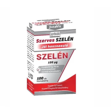 JutaVit Szerves Szelén 100 tabletta