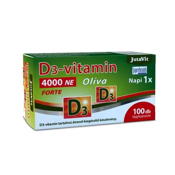 JutaVit D3 - vitamin 4000NE Olíva 100 kapszula