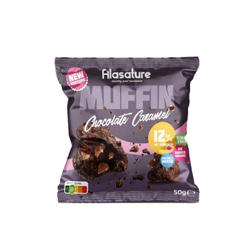 ALASATURE Protein Muffin 75 g Chocolate & Caramel