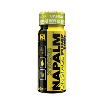 NAPALM On Stage Pump & Protein Shot 60 ml Apple-Pear NAPALM On Stage Pump & Protein Shot 60 ml Apple-Pear