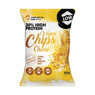 FORPRO 30% VEGAN Protein Chips 60g Cheese FORPRO 30% VEGAN Protein Chips 60g Cheese