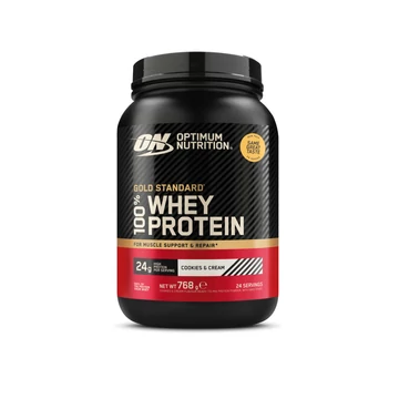 Optimum Nutrition Gold Standard 100% Whey Protein 768g - Cookies &amp; Cream