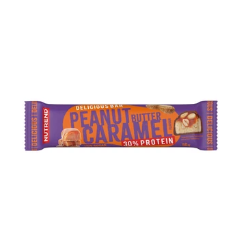 Nutrend DELICIOUS BAR, 50 g, peanut butter+caramel
