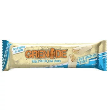 GRENADE HIGH PROTEIN BAR WHITE CHOCOLATE COOKIE 60G