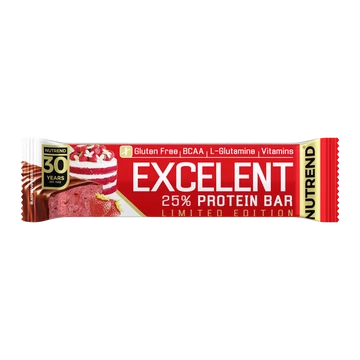 NUTREND-Excelent-p.-bar-85g-Strawberry-Cake NUTREND-Excelent-p.-bar-85g-Strawberry-Cake