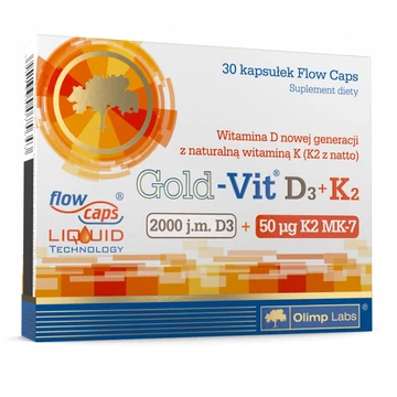 OLIMP LABS Gold - Vit D3+K2 30 kapszula