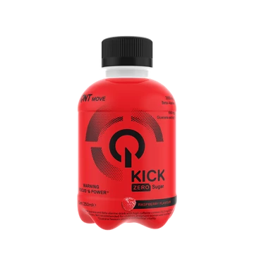 Qnt kick (focus &amp; power) raspberry zero sugar 250 ml
