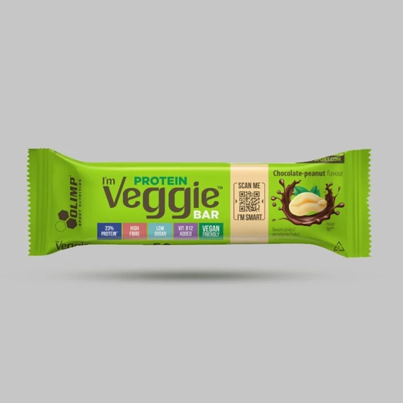 Olimp Sport I'm Veggie Portein bar 50g Choco - Nut