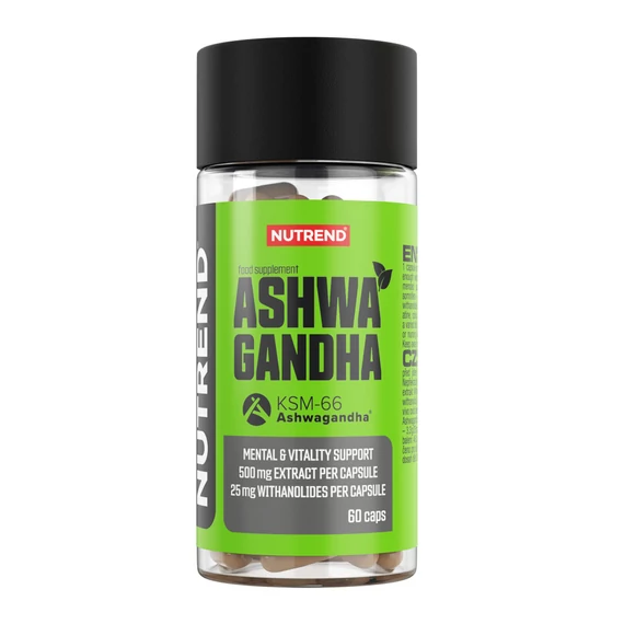 NUTREND ASHWAGANDHA, 60 KAPSZ.