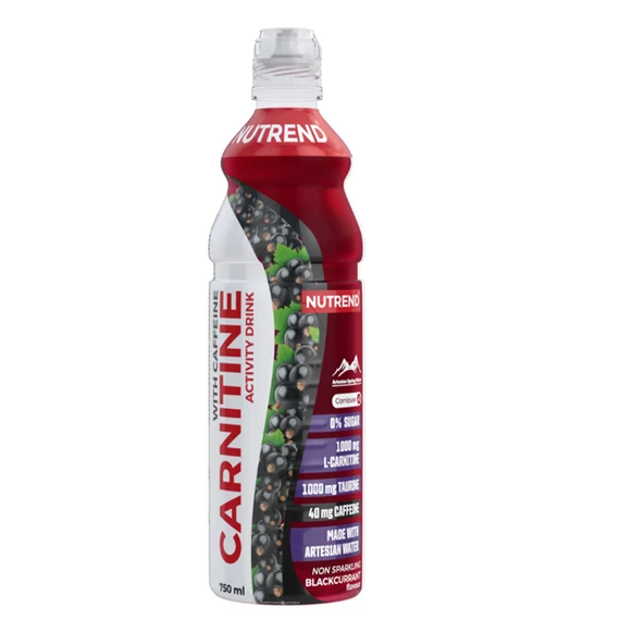 NUTREND Carnitine Drink Koffeinnel - Blackcurrant
