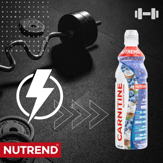 NUTREND Carnitine Drink - Coconut & Blueberry (szénsavas)