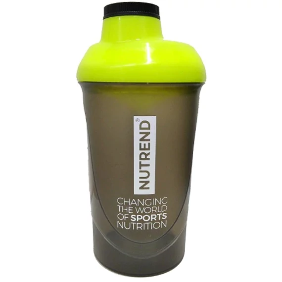 NUTREND Shaker 600ml Black/Yellow