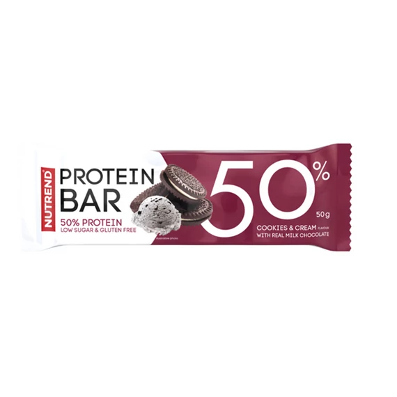 NUTREND PROTEIN BAR 50% COOCIES&CREAM 50G