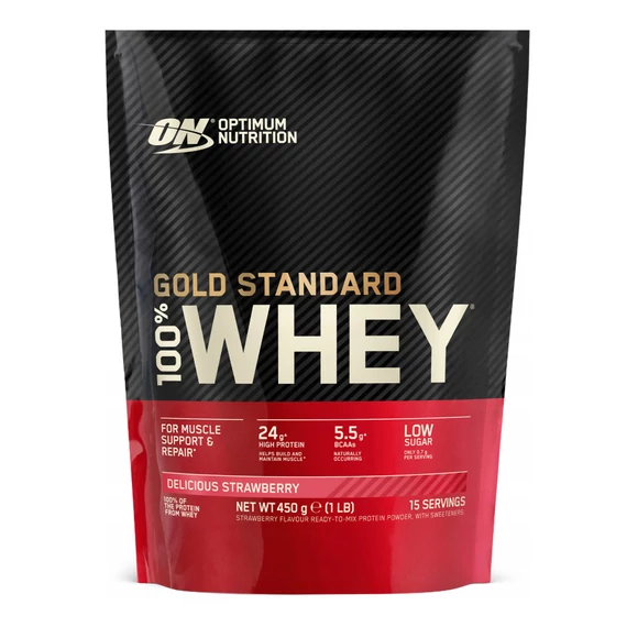 Optimum Nutrition Gold Standard 100% Whey Strawberry 450g