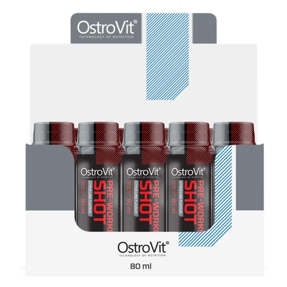 OstroVit Pre - Workout Shot 80 ml Lime