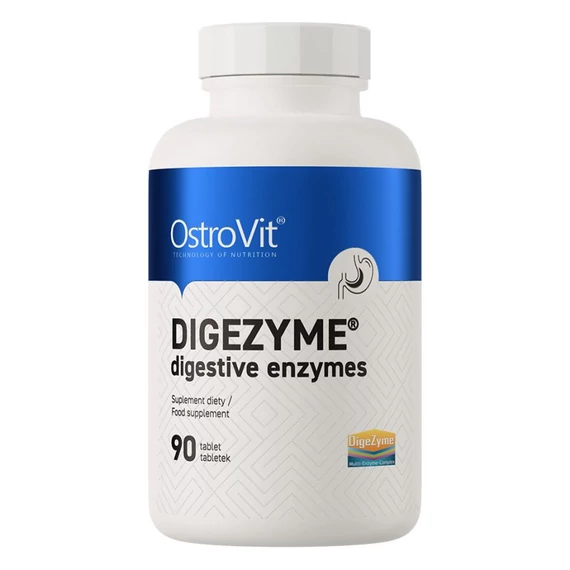 OstroVit Digezyme Digestive Enzymes 90 tabletta