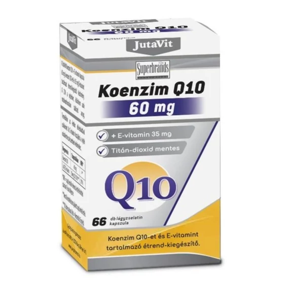 JutaVit Koenzim Q10 60mg 66 kapszula