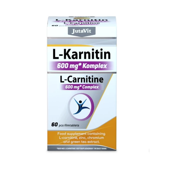 JutaVit L - Karnitin 600mg komplex 60 tabletta