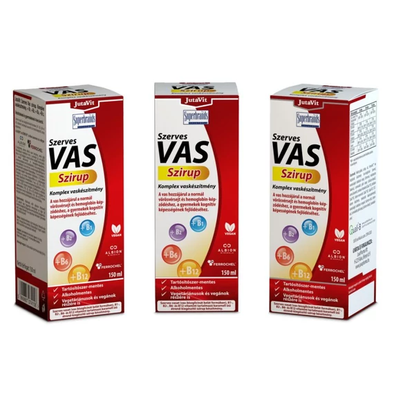 JutaVit Szerves Vas Szirup 150ml