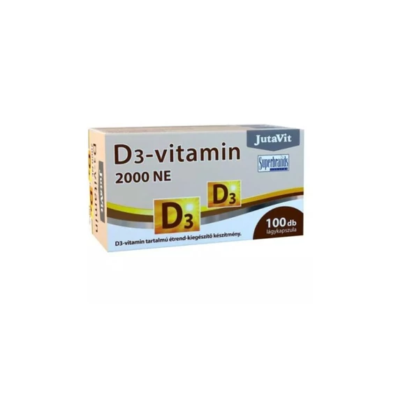 JutaVit D3 - vitamin 2000NE 100 kapszula
