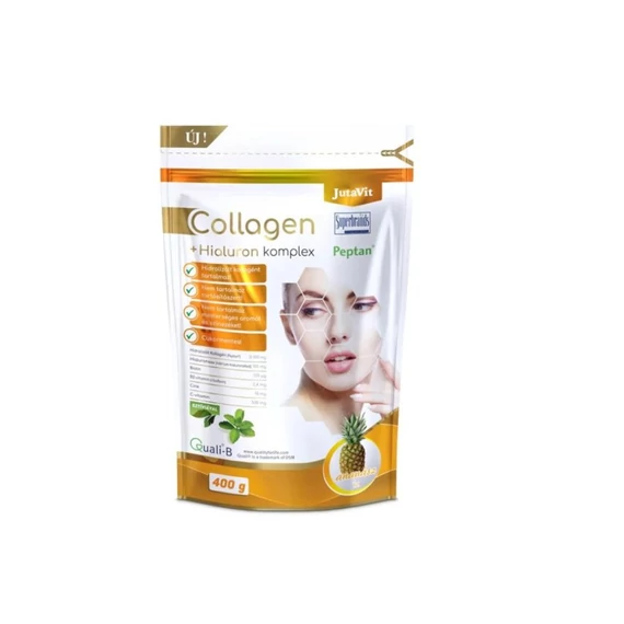 JutaVit Collagen+Hialuron komplex Ananász 400g