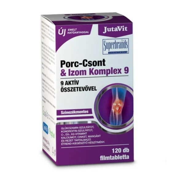 JutaVit Porc-Csont-Izom Komplex 9 120 tabletta