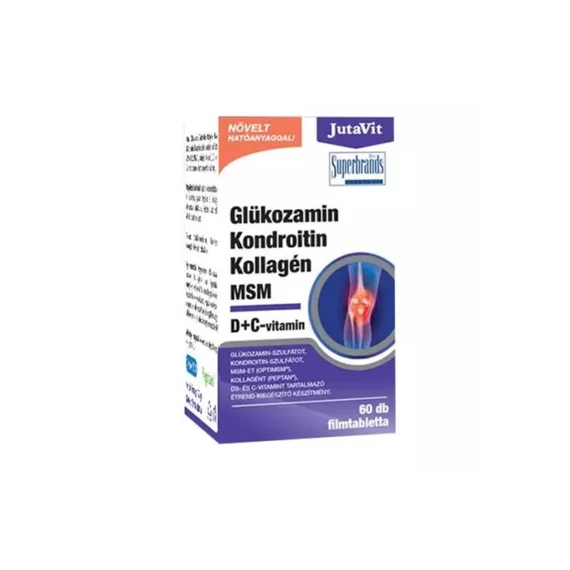 JutaVit Glükozamin+Kond+Koll+MSM 60 tabletta