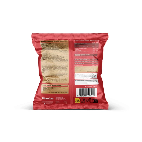ALASATURE Protein Fánk 75 g Lotus Cream