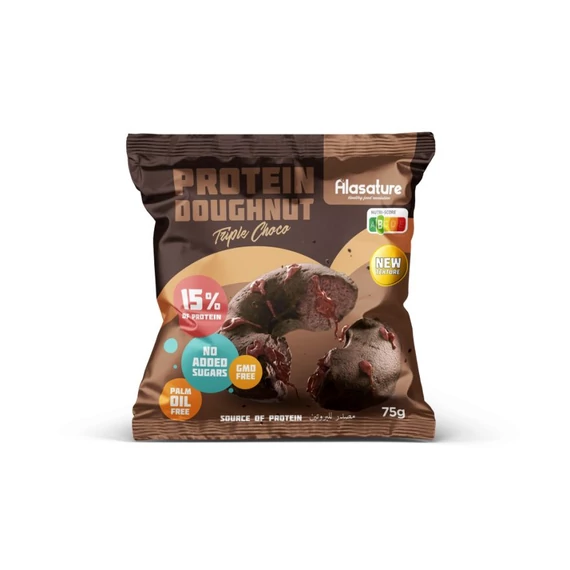 ALASATURE Protein Fánk 75 g Triple Choco Filling
