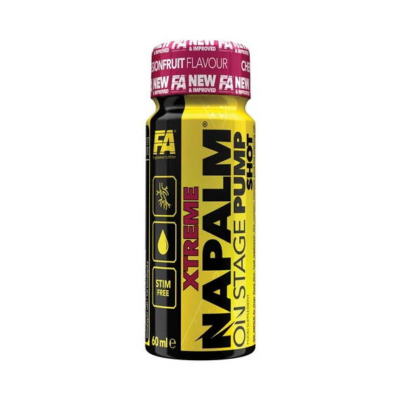 NAPALM On Stage Pump & Protein Shot 60 ml Cherry - Passionfruit