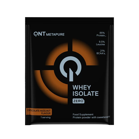 QNT METAPURE Whey Isolate Zero 30g Chocolate Hazelnut