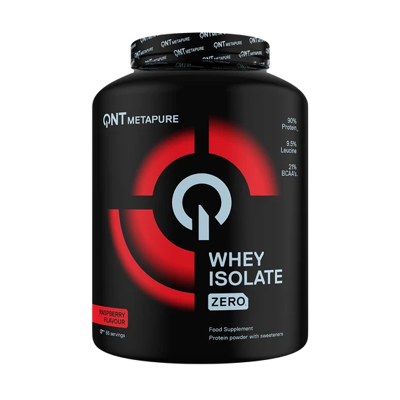 QNT METAPURE Whey Isolate Zero 2000g Raspberry