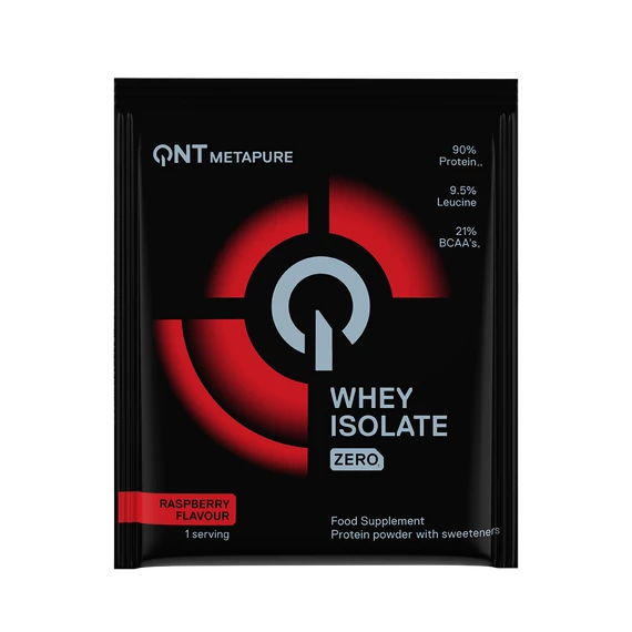 QNT METAPURE Whey Isolate Zero 30g Raspberry