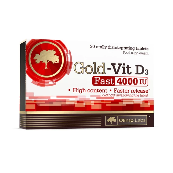 Olimp Labs Gold - Vit D3 Fast 4000 IU 30 tab