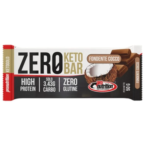 PRONUTRITION ZERO PROTEIN BAR KETO KÓKUSZOS ÉTCSOKI 50g