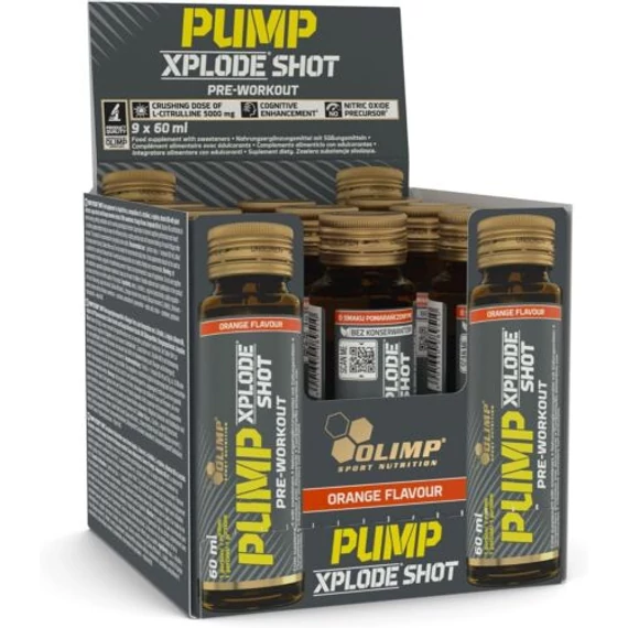 OLIMP SPORT Pump Xplode Shot Ampulla 60 ml Fruit Punch