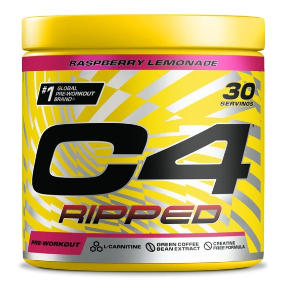 C4 Ripped 192g (30 Servings) - Raspberry Lemonade