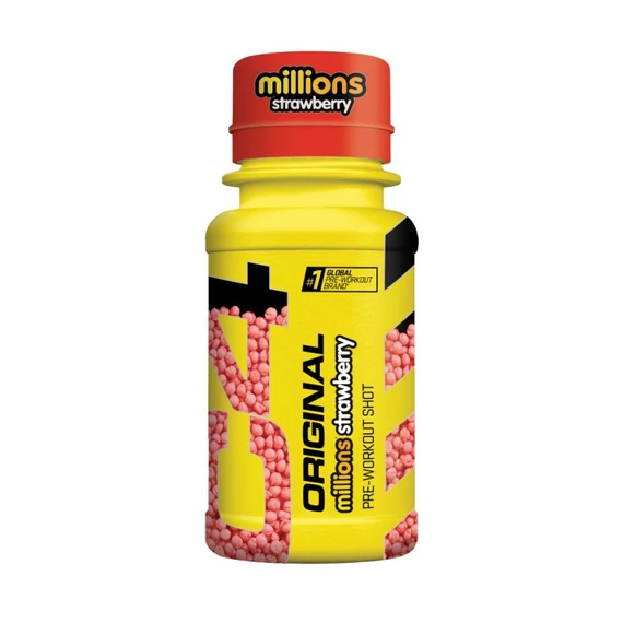 C4 Original PWO Shot 60ml - Millions Strawberry
