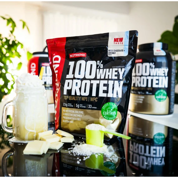 NUTREND 100% Whey Protein 800g Chocolate+Hazelnut