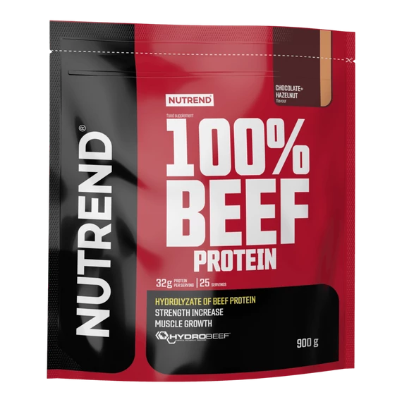NUTREND 100% Beef Protein 900g Chocolate - Hazelnut