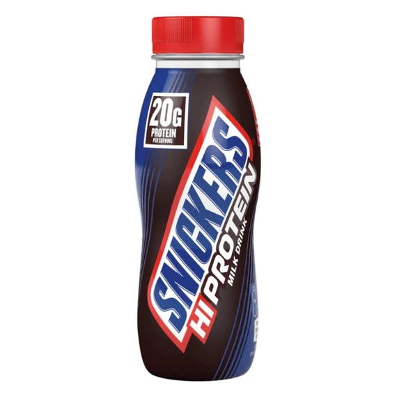 SNICKERS High Protein Milk Drink 250ml-Chocolate, Malt, Peanut & Caramel Flavour