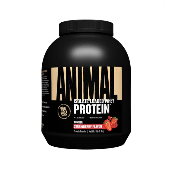 UNIVERSAL Animal Isolate Loaded Whey 5lb (2300g) - Strawberry