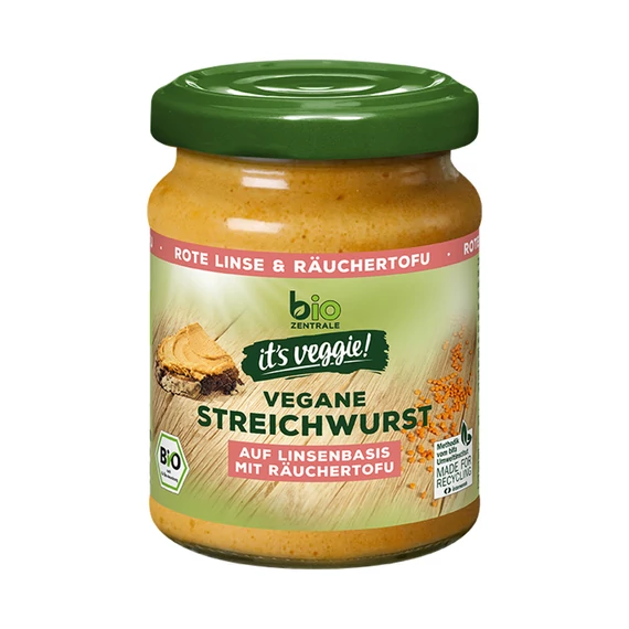 BIO - ZENTRALE BIO VEGAN KENHETŐ LENCSEALAPÚ FÜSTÖLT TOFU 120 G