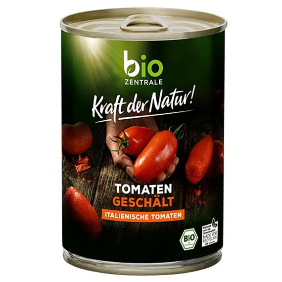 Bio - Zentrale BIO Hámozott paradicsom 400g